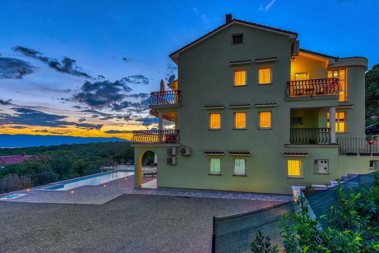 Luxury Apartments Kostrena With Pool Exterior photo