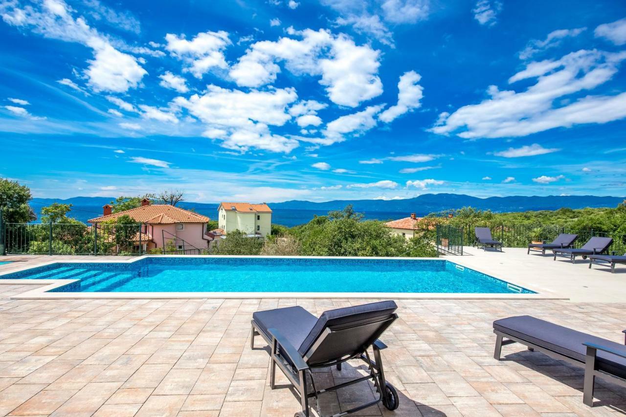 Luxury Apartments Kostrena With Pool Exterior photo