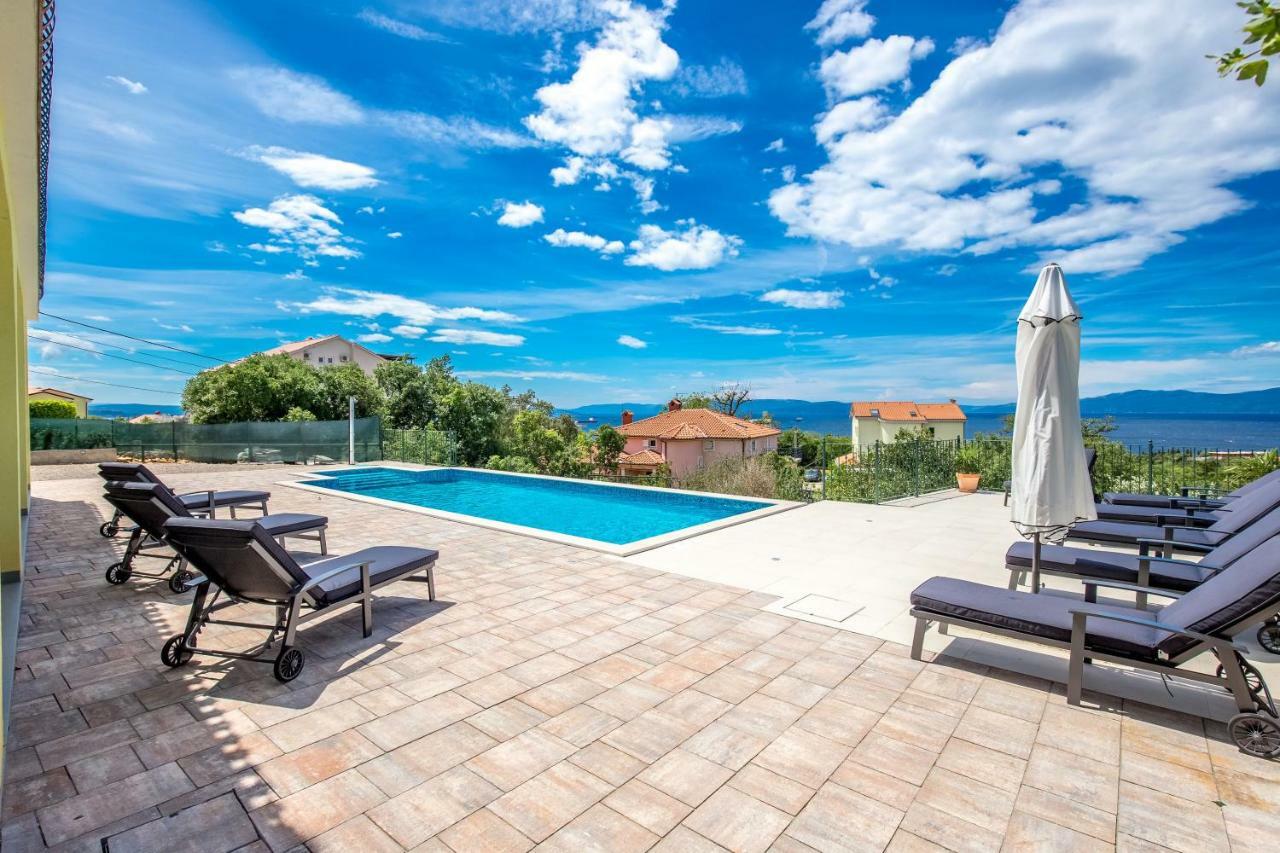 Luxury Apartments Kostrena With Pool Exterior photo