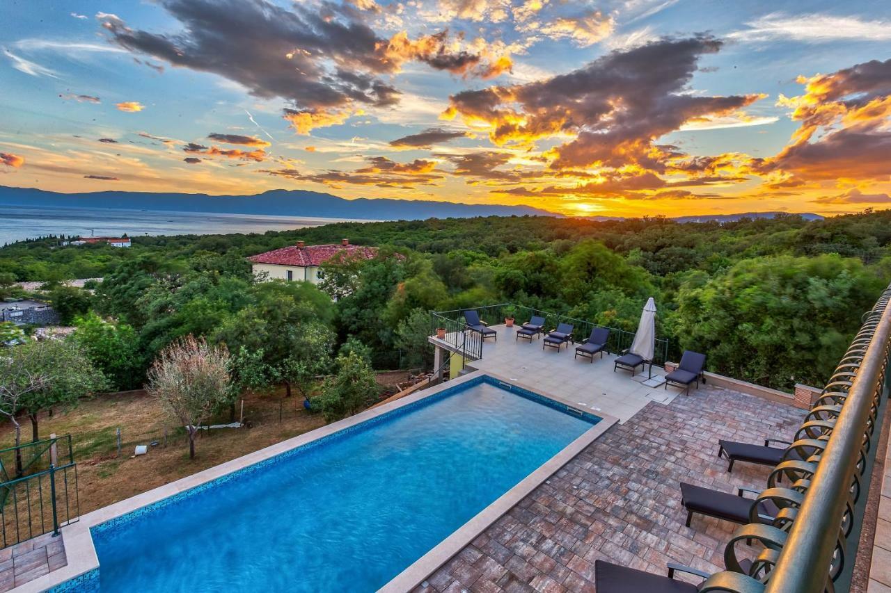 Luxury Apartments Kostrena With Pool Exterior photo
